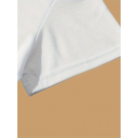 Women's Casual Short Sleeve T-Shirt - Cute Orange Cat & Mama Club Graphic Print, Soft Stretch Round Neck Tee, Machine Washable All-Season Comfort Top, Ladies T Shirts, Relaxed Style, Playful Design, Breathable Tee, Printed Shirt, Moms Outfit