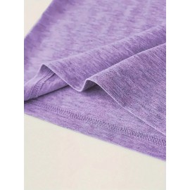 Women'S Christmas Puppy & Tree Graphic Long Sleeve T-Shirt - Soft Breathable Fabric, Stretchy Comfort Fit, Round Neck Casual Holiday Top for All Seasons, Sizes S-XXL, Christmas Shirts, Allseason Apparel, Playful Design, Durable Print