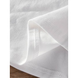 Christmas Autumn and Winter Outfits Pink Christmas Tree Letter Print Round Neck Casual Sporty Fresh Elegant Plus Size Women'S T-Shirt Autumn and Winter Long Sleeve Fashion Commute Vacation Daily Versatile Retro Style Top Multiple Colors Available 1XL-5XL