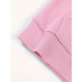 Women'S Plus Size Playtime Mary Cat & Pals Hoodie - Cozy Cartoon Print Pullover with Front Zipper, Machine Washable, Comfortable Fall/Winter Casual Sweatshirt, Oversized Hoodie