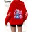[Disney Plus-Size Hoodie] A Disney Three-Print Plus-Size Hoodie, The Intergalactic Series, Stitch and Angel Cartoon Print, Featuring Pockets And Drawstrings, Trendy Zip-Up Jacket, Suitable As a Gift for And Family, Machine Washable