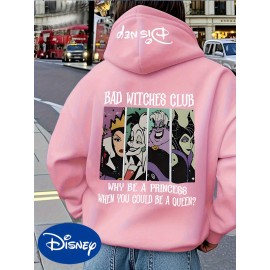 Disney Women'S Villain-Themed Zip-Up Hoodie - 